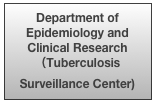 Department of Epidemiology and Clinical Research （Tuberculosis Surveillance Center)                                            