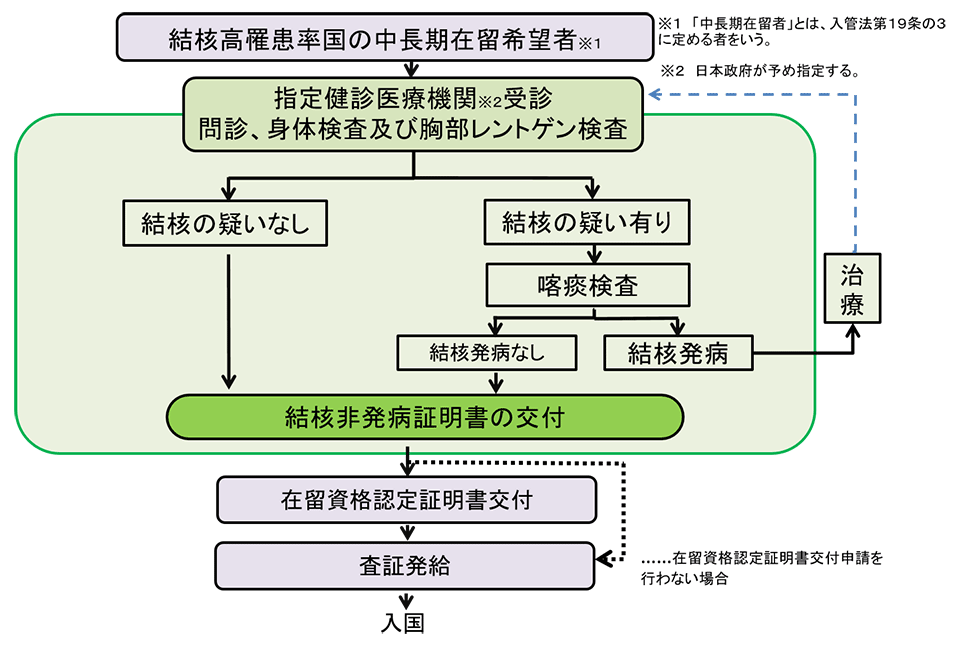 活動性結核と潜在性結核